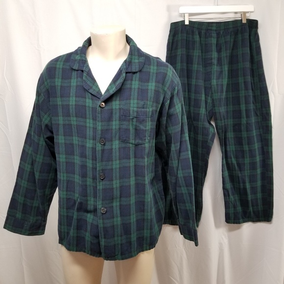 Plaid Flannel Pajamas 